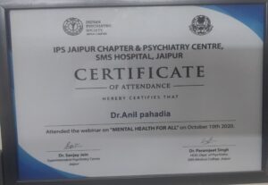 Best psychiatrist in Jaipur, india